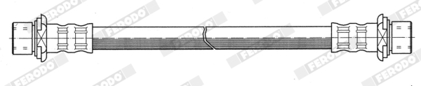 Flessibile del freno - FHY3046 FERODO