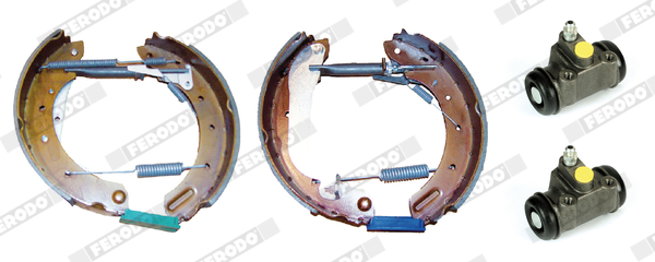 Комплект тормозных колодок - FMK612 FERODO