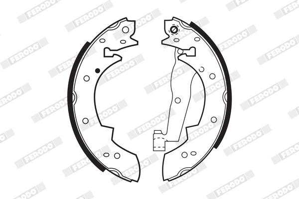 Bremsbackensatz - FSB173 FERODO