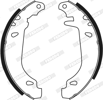 Bremsbackensatz - FSB337 FERODO