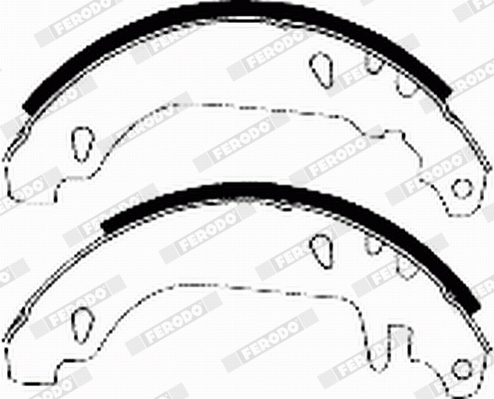 Bremsbackensatz - FSB337 FERODO
