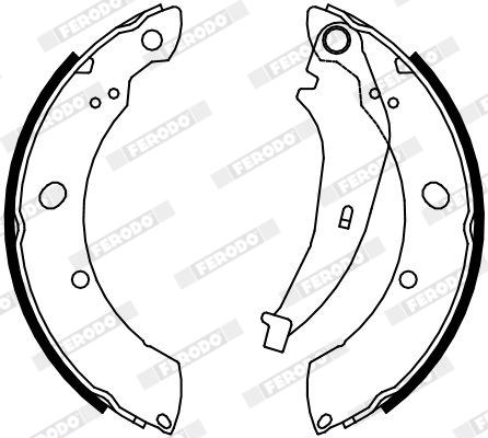Bremsbackensatz - FSB4074 FERODO
