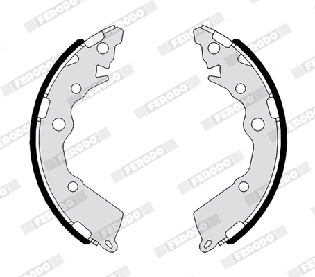 Bremsbackensatz - FSB4311 FERODO