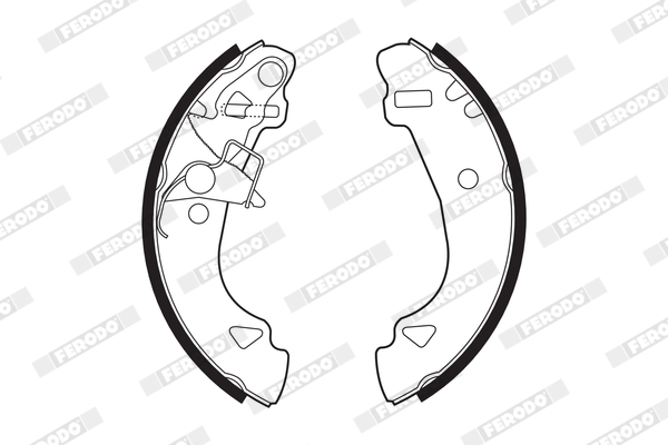 Bremsbackensatz - FSB527 FERODO