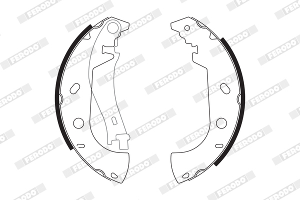 Bremsbackensatz - FSB571 FERODO