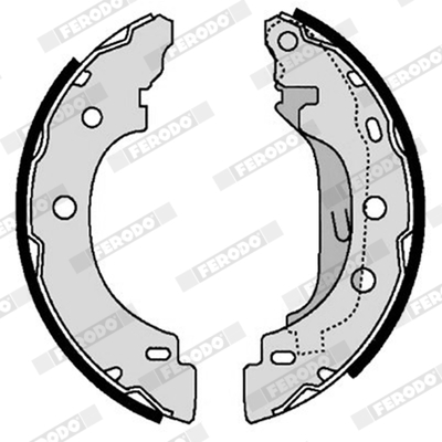 Bremsbackensatz - FSB583 FERODO