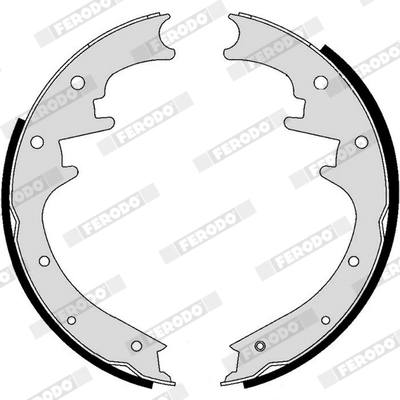 Brake Shoe Set - FSB620 FERODO