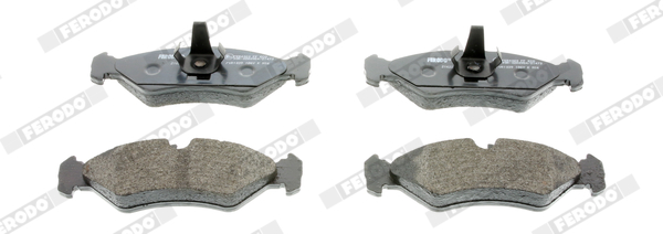 stabdžių trinkelių rinkinys, diskinis stabdys - FVR1039 FERODO