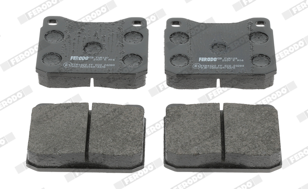 Kit pastiglie freno, Freno a disco - FVR129 FERODO
