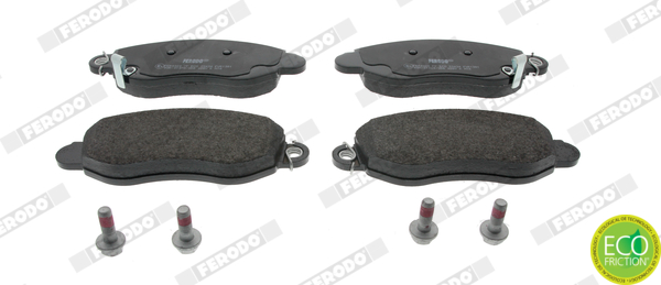 Brake Pad Set, disc brake - FVR1381 FERODO