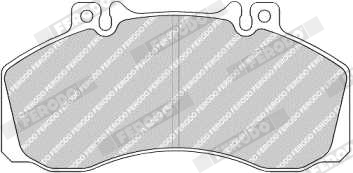 Brake Pad Set, disc brake - FVR1522 FERODO