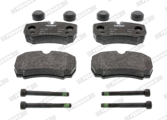 Kit pastiglie freno, Freno a disco - FVR4140 FERODO