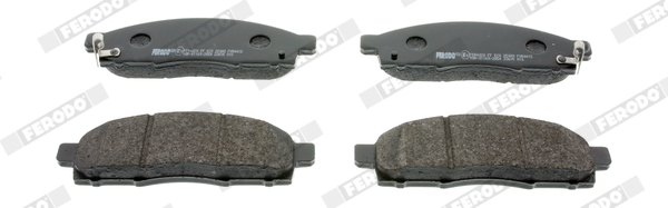 stabdžių trinkelių rinkinys, diskinis stabdys - FVR4415 FERODO