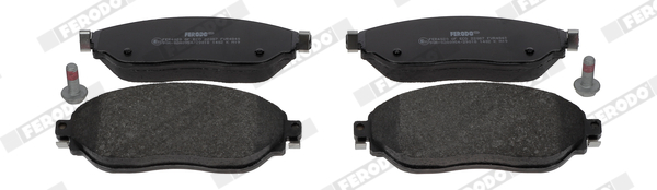 Комплект тормозных колодок, дисковый тормоз - FVR4840 FERODO