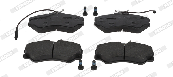 Brake Pad Set, disc brake - FVR510 FERODO
