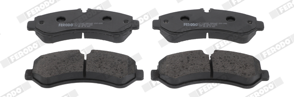 Brake Pad Set, disc brake - FVR5187 FERODO