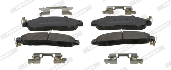 Brake Pad Set, disc brake - FVR5284 FERODO