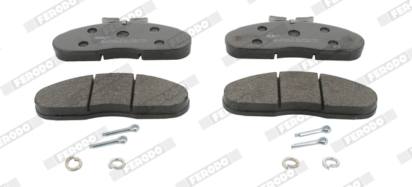 Kit pastiglie freno, Freno a disco - FVR791 FERODO