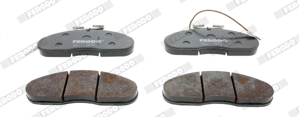 Kit pastiglie freno, Freno a disco - FVR792 FERODO