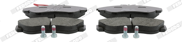 Brake Pad Set, disc brake - FVR968 FERODO