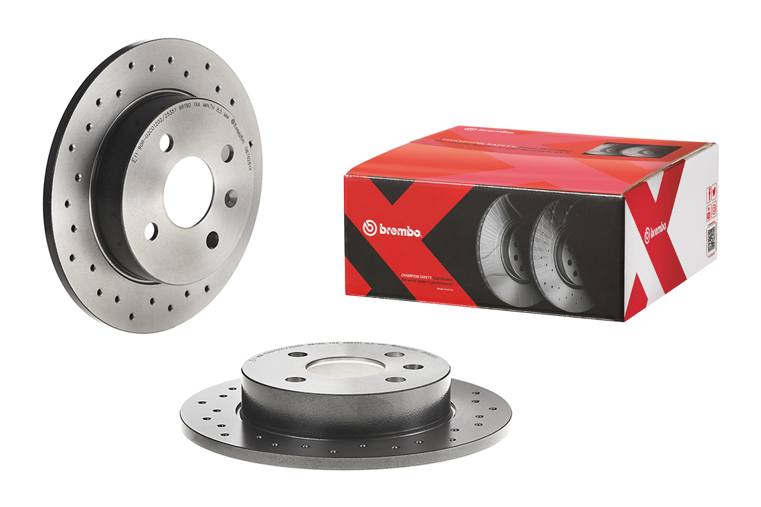 Brake Disc - 08.7626.1X BREMBO