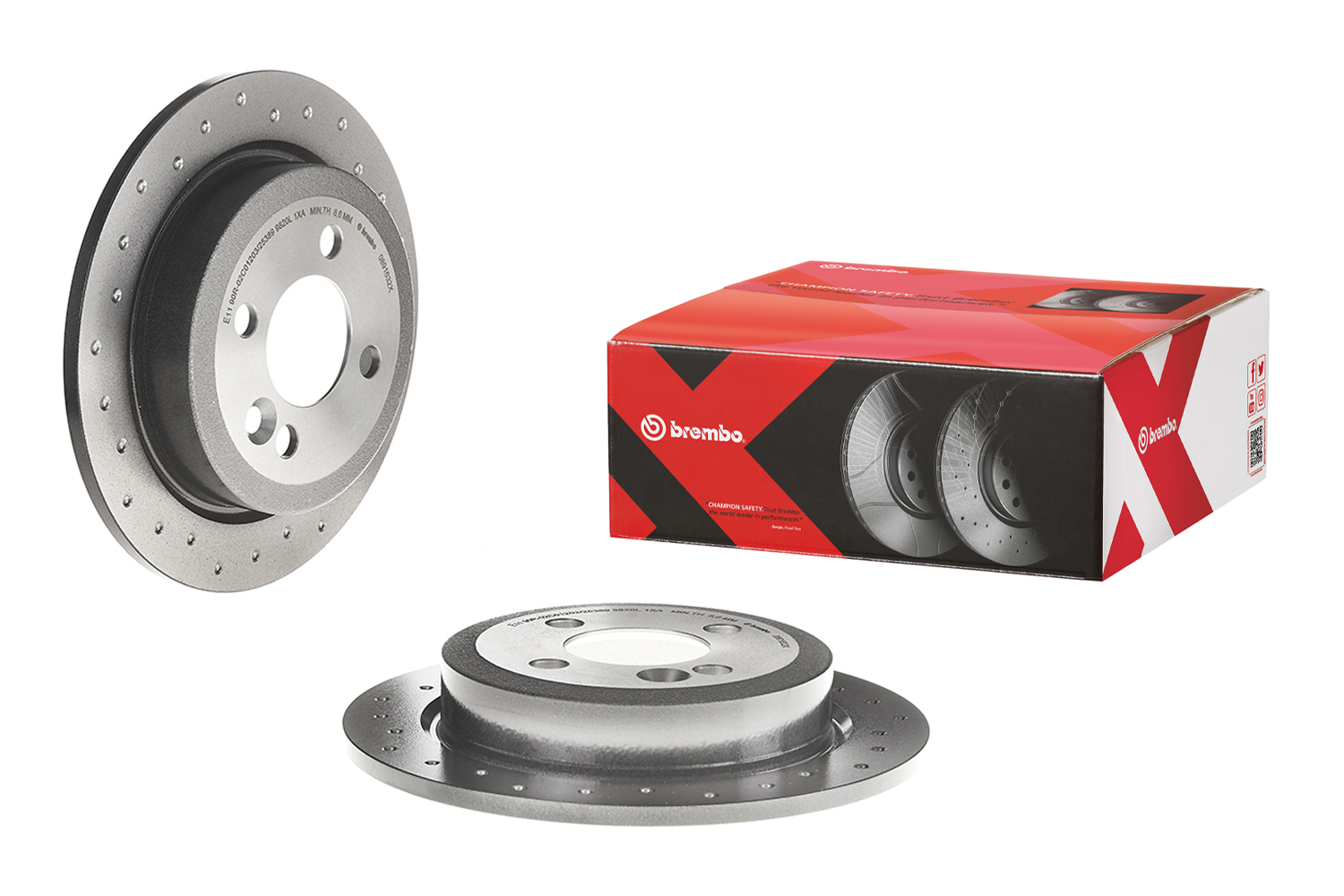 Brake Disc - 08.9163.2X BREMBO