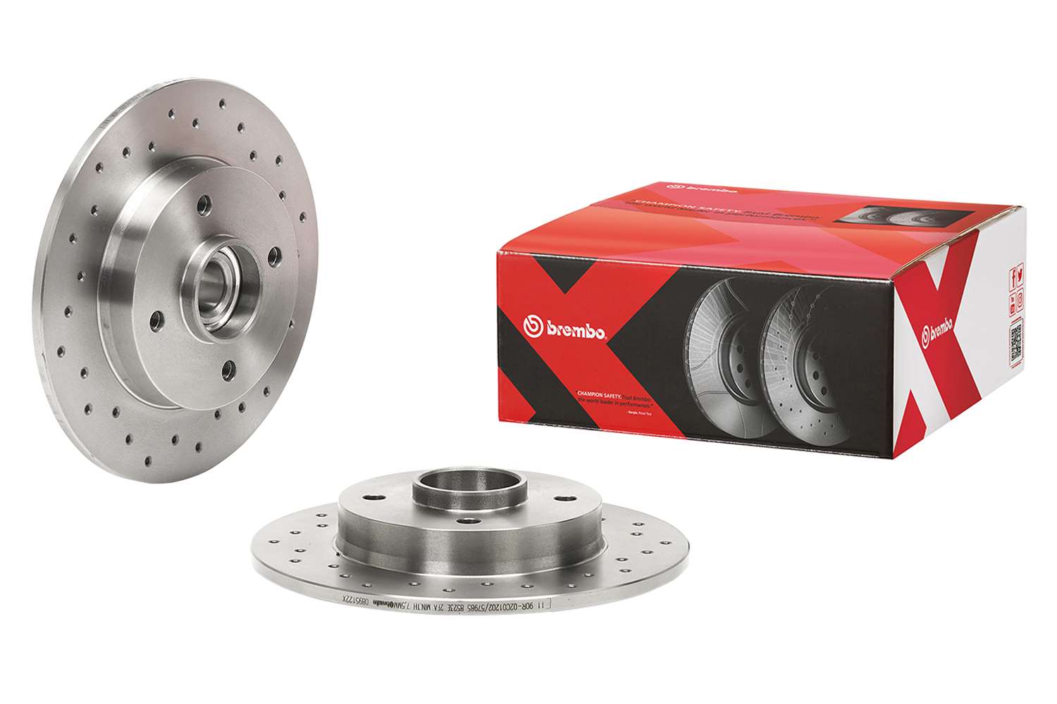 Brake Disc - 08.9512.2X BREMBO