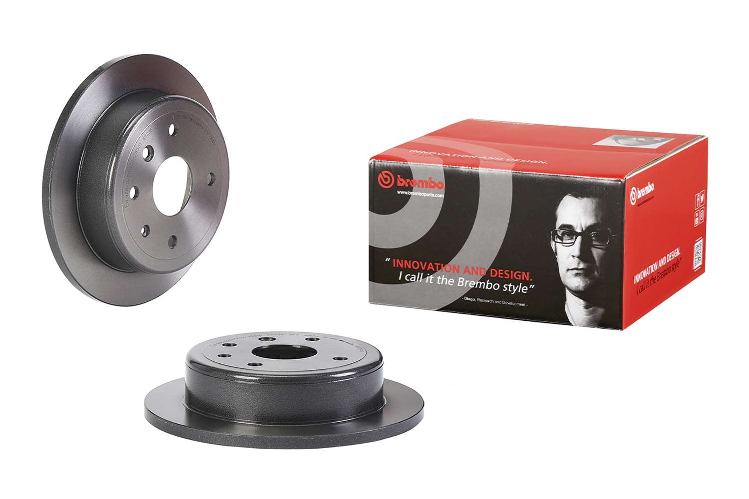 Brake Disc - 08.E764.11 BREMBO