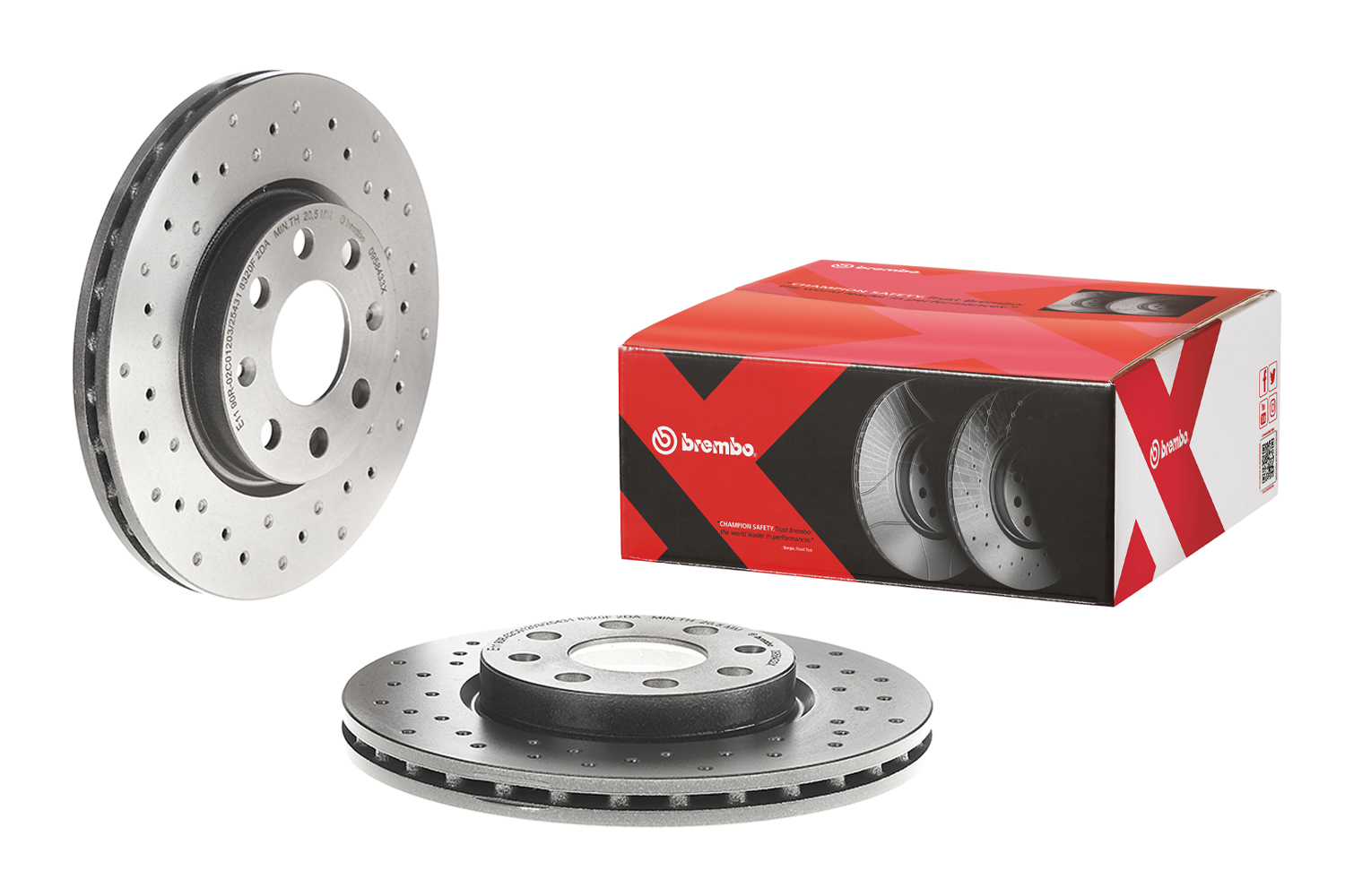 Brake Disc - 09.5843.3X BREMBO