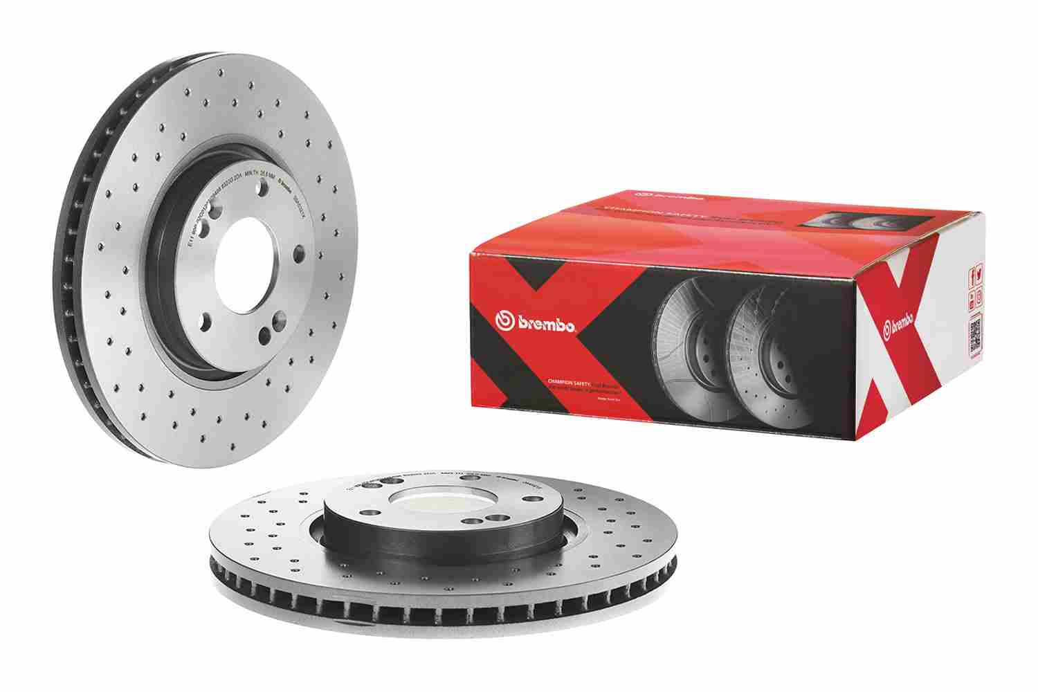 stabdžių diskas - 09.A532.1X BREMBO