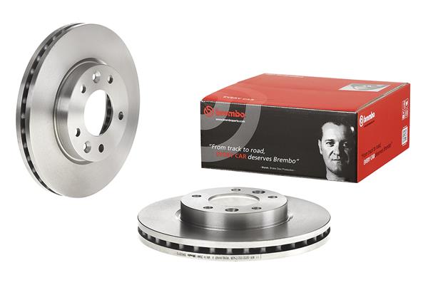 Тормозной диск - 09.A609.10 BREMBO