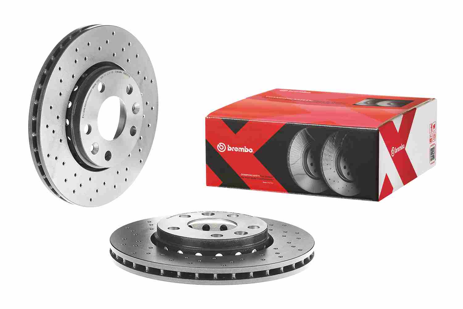 Brake Disc - 09.A727.1X BREMBO