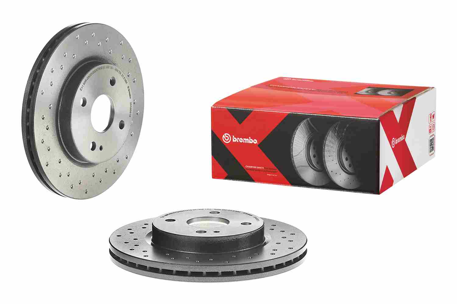 Brake Disc - 09.A968.1X BREMBO