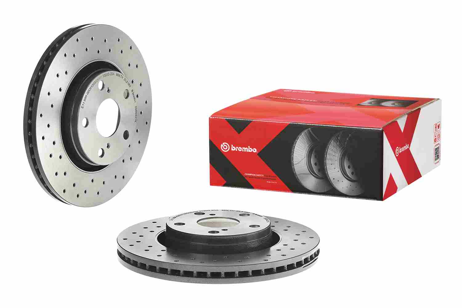 Brake Disc - 09.B043.1X BREMBO