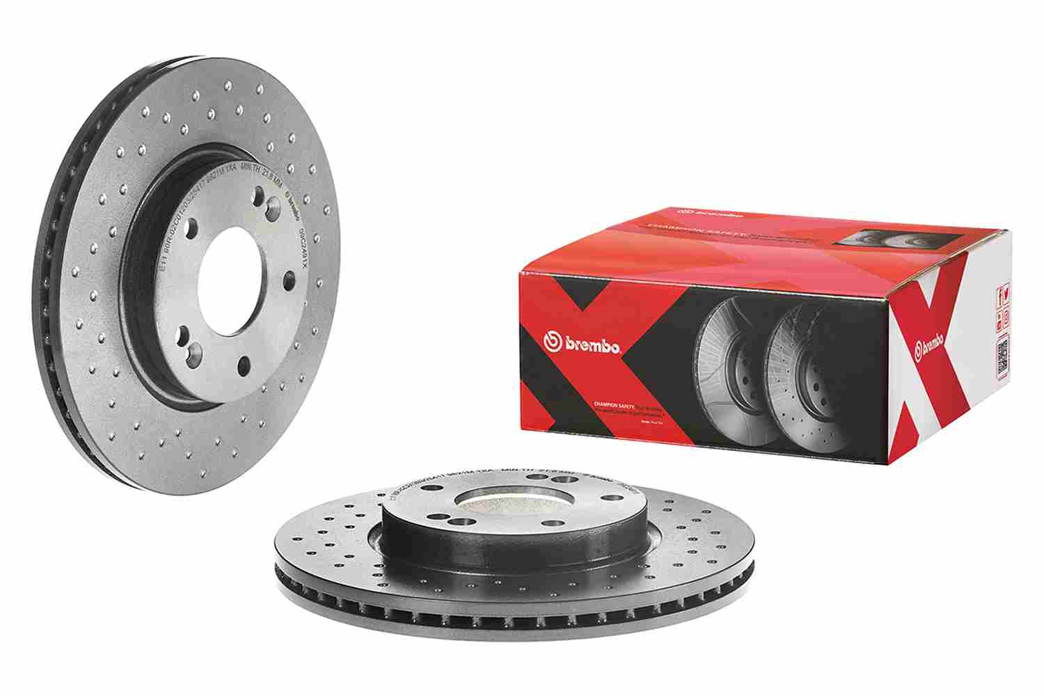 Bremsscheibe - 09.C249.1X BREMBO