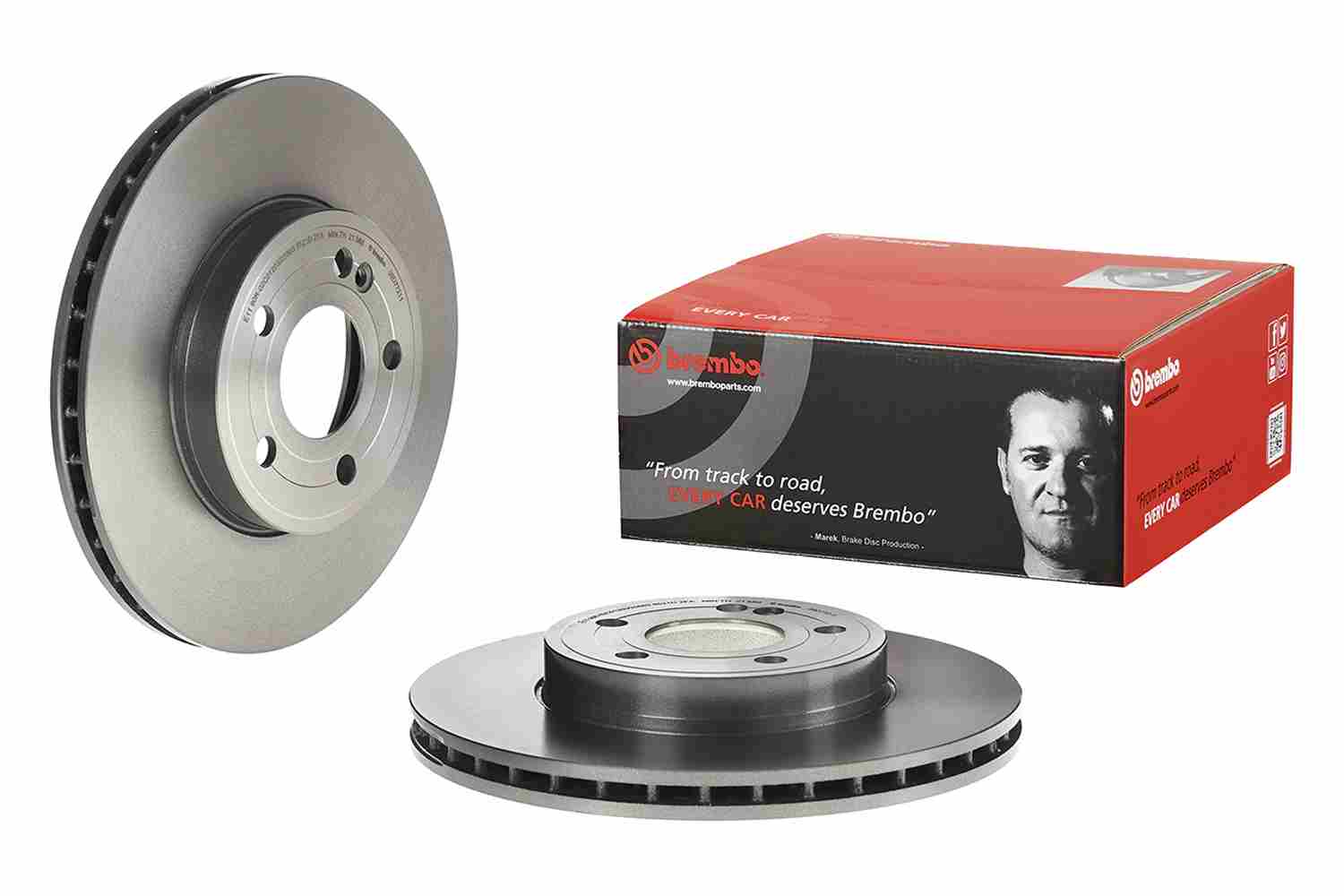 Brake Disc - 09.D772.11 BREMBO