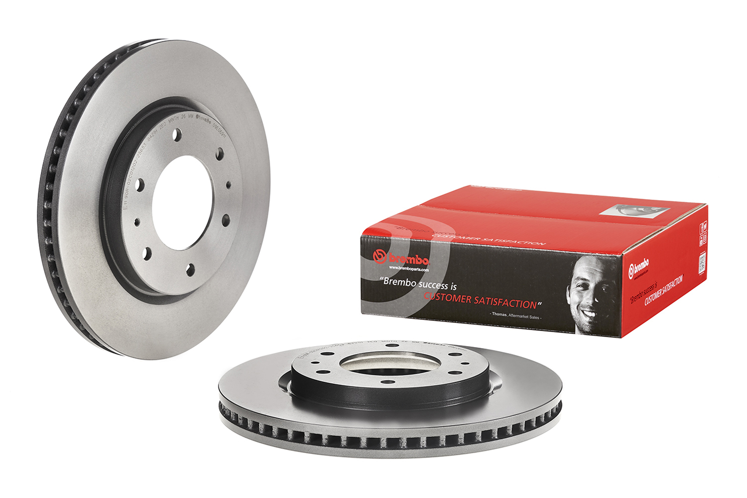 Тормозной диск - 09.E069.11 BREMBO