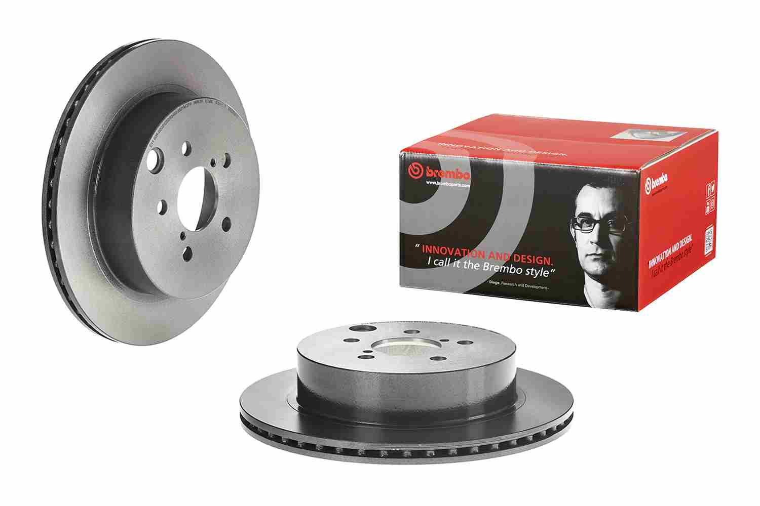 Brake Disc - 09.E098.11 BREMBO