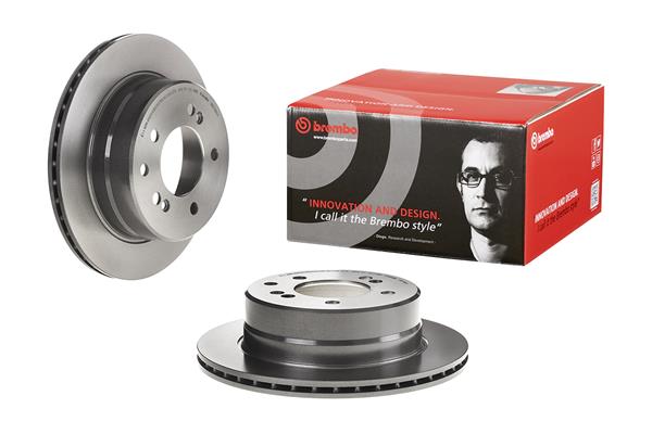 Brake Disc - 09.E168.11 BREMBO