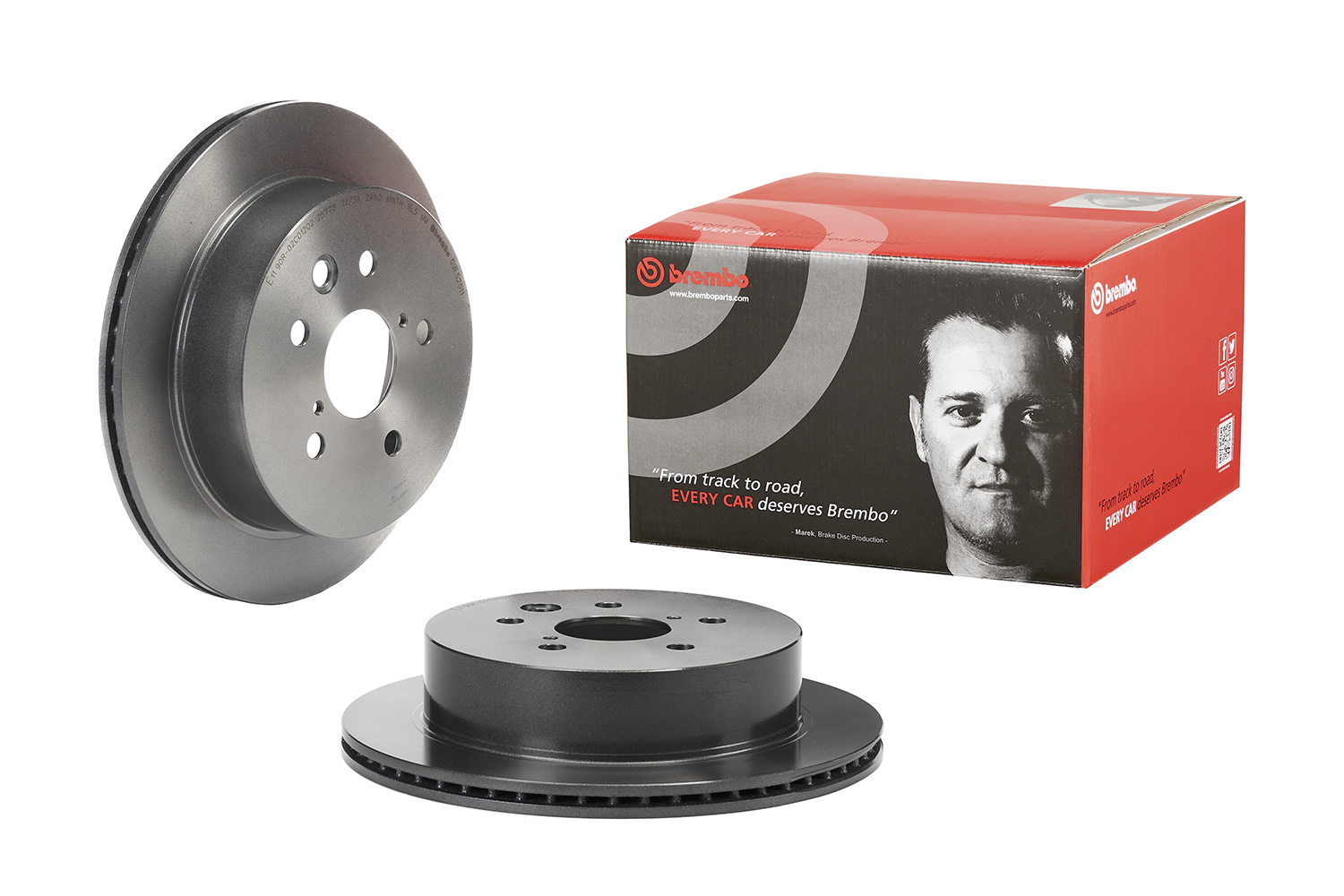 Тормозной диск - 09.E525.11 BREMBO