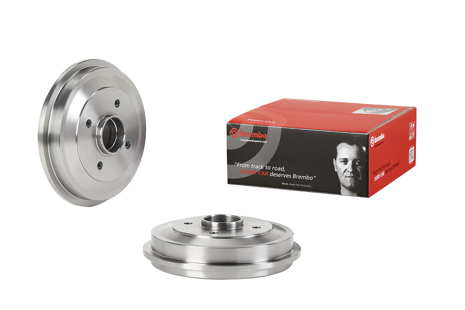 Brake Drum - 14.E308.10 BREMBO