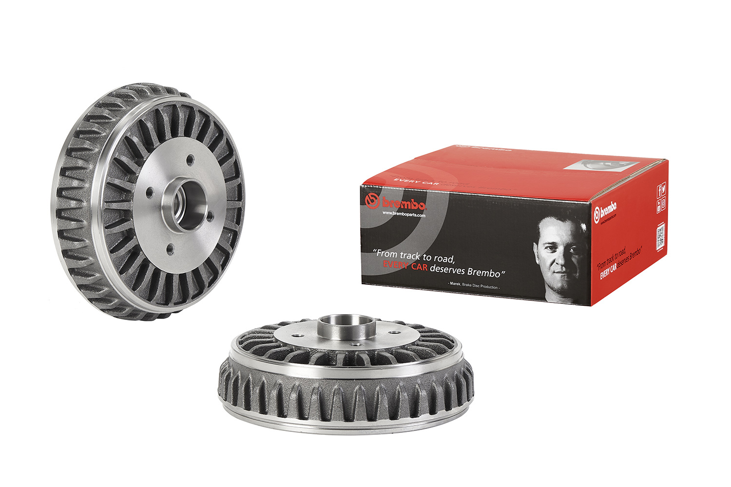 Brake Drum - 14.E312.50 BREMBO