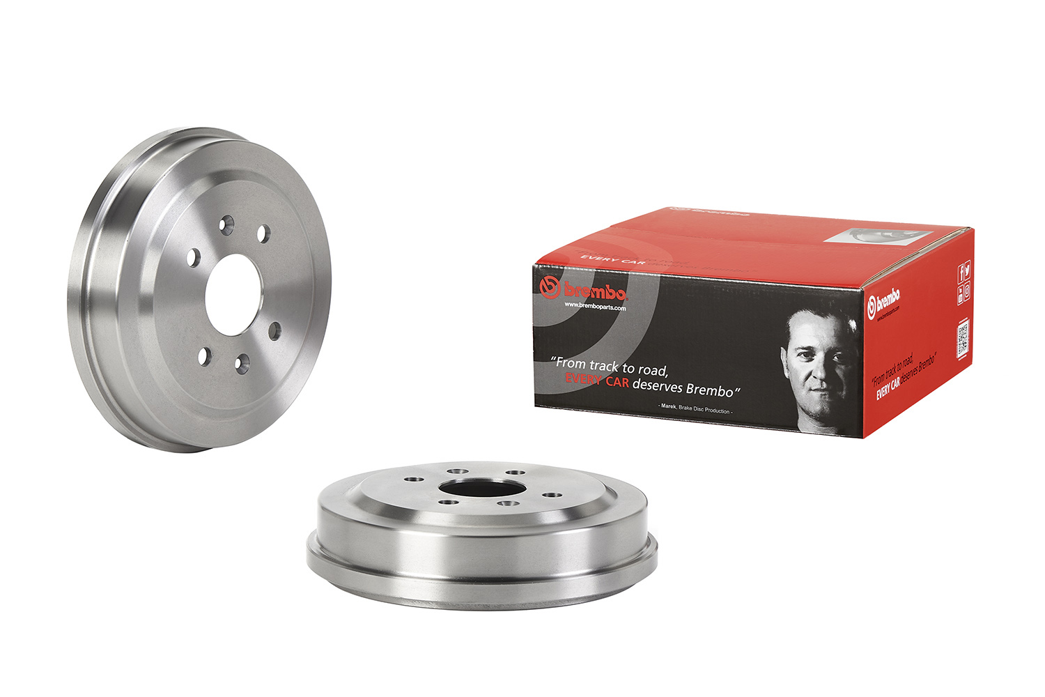Brake Drum - 14.E965.10 BREMBO