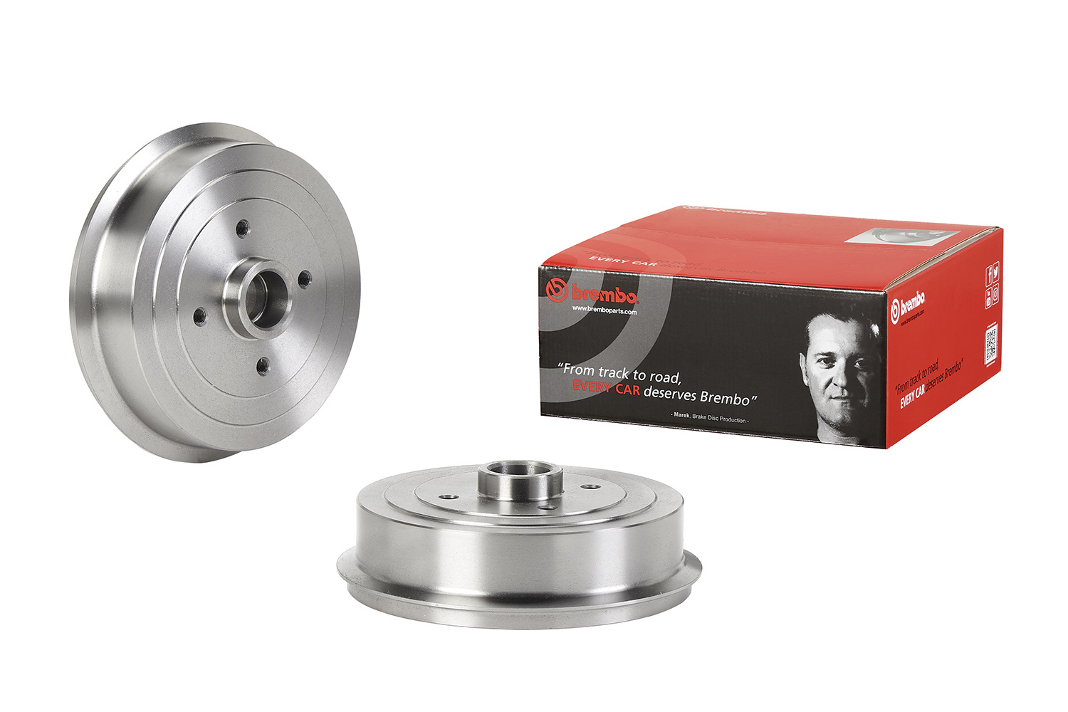Brake Drum - 14.E966.10 BREMBO