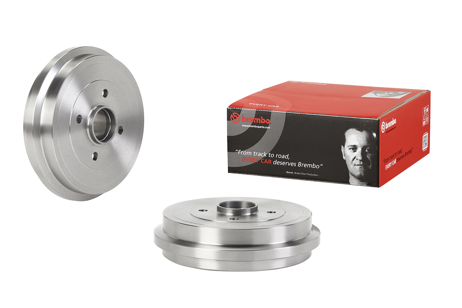 Тормозной барабан - 14.E969.10 BREMBO