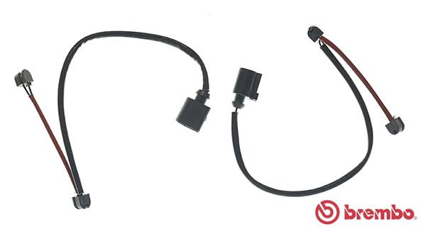 Warning Contact, brake pad wear - A 00 344 BREMBO