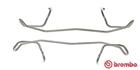 Kit accessori, Pinza freno - A 02 217 BREMBO