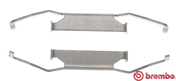 Accessory Kit, brake caliper - A 02 221 BREMBO