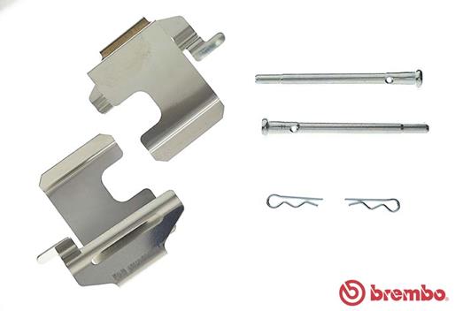 Kit accessori, Pastiglia freno - A 02 244 BREMBO