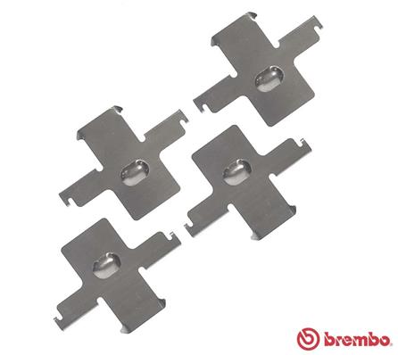 Accessory Kit, disc brake pad - A 02 290 BREMBO